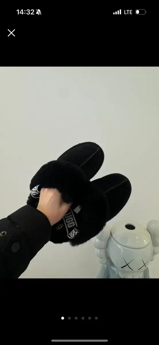 UGG 어그 코케트 펀케트 플랫폼 슬리퍼 통굽 5cm 240 천연가죽